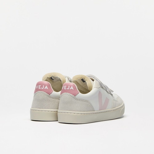 Veja kids sneakers like new, size 28, white and pink