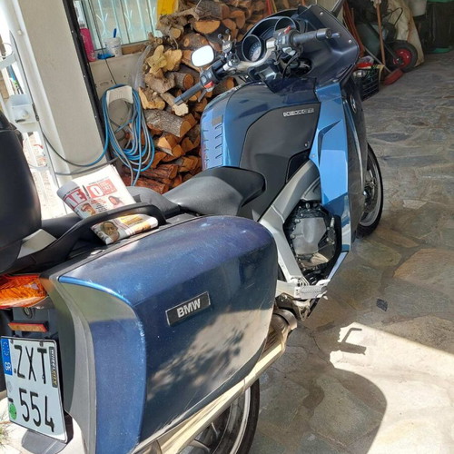 BMW K 1200 GT motorcycle 2007, blue metallic, full extras