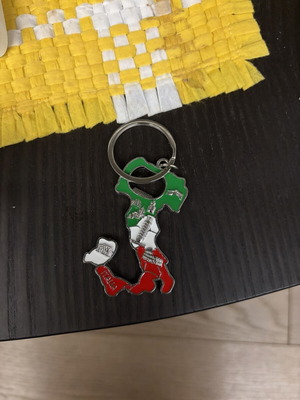 Italy souvenir keychain