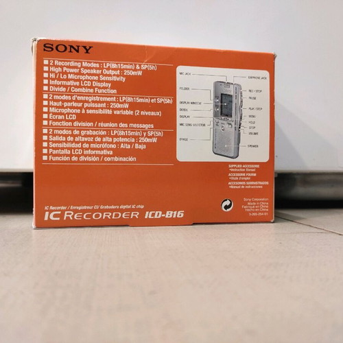 Sony IC recorder used voice recorder with clear sound