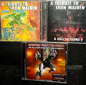 3 Iron Maiden tribute cds