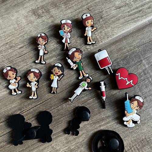 Crocs charms medical new, set as shown