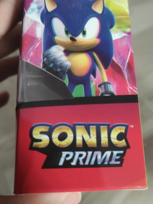 Sonic figures pack with Knuckles, Rose, Eggman, new