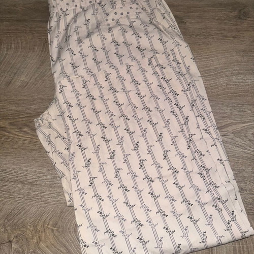 TCM pajama set used, white and pink, sizes XXL and XXXL