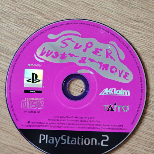 Super Bust-a-Move PlayStation 2 game used, disk only