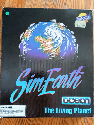 Commodore Amiga Sim Earth Ocean σαν καινούργιο