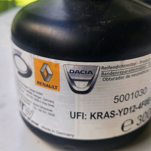 Renault car tire sealant new