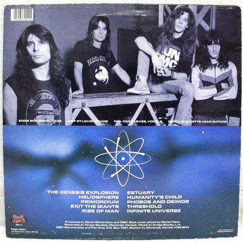 D.B.C. Universe vinyl LP album used, speed thrash metal