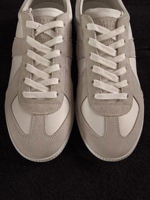 Maison Margiela Gats sneakers, size 43, white