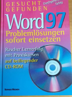 Computer books like new, 4 pieces, in German with CD