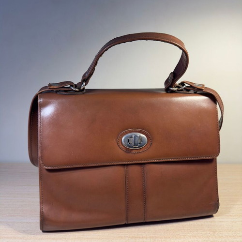 Leather bag brown vintage used