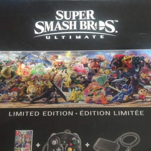 Super Smash Bros Ultimate Collectors Edition Nintendo Switch like new