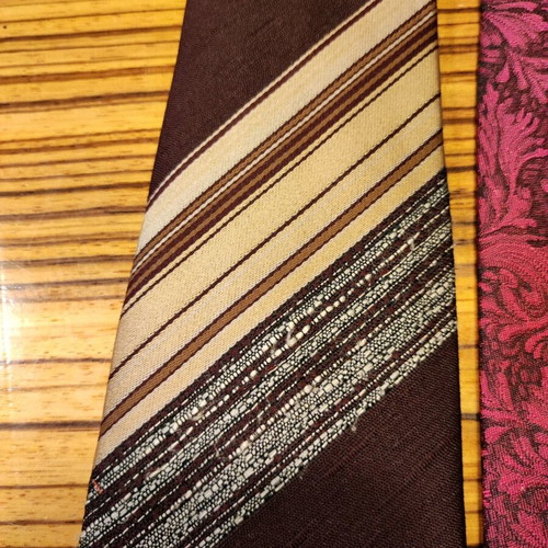 Vintage ties used, pack of 7, timeless designs