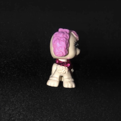 Polly Pocket Sparklin' Pets mini dog figure like new