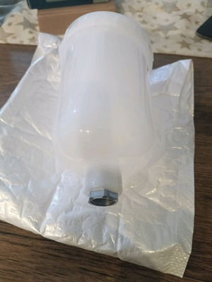Plastic container for paint spray gun new