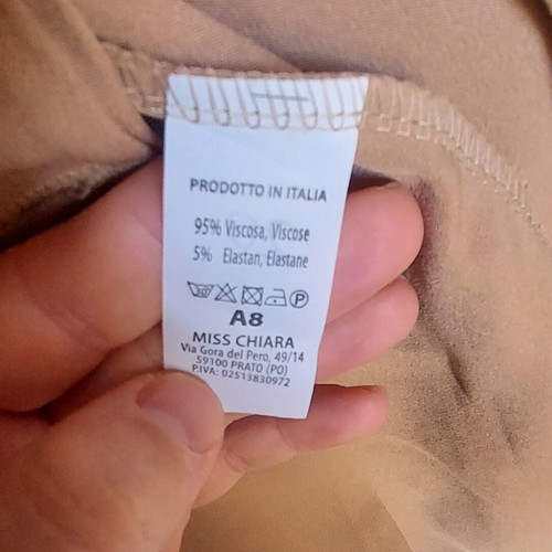 Official Italian jacket like new, beige, size XL
