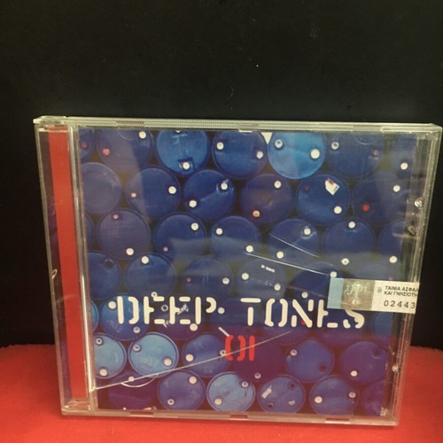 Deep Tones 01 CD new, electronic music with cracked case