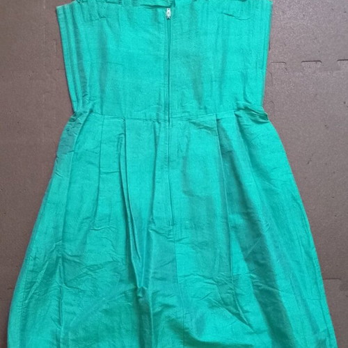 Silk dupioni cocktail dress like new, -  50,00 - Vendora.gr