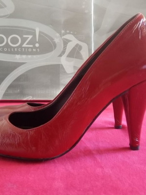 Γόβες κόκκινες καινούργιες Νο 37