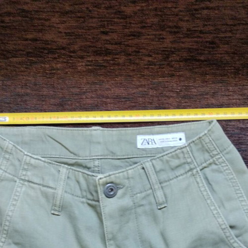 Zara pants No 32 new green