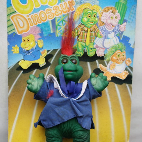 Vintage 90's City Dinosaur Dinosaurs Sinclair figure new