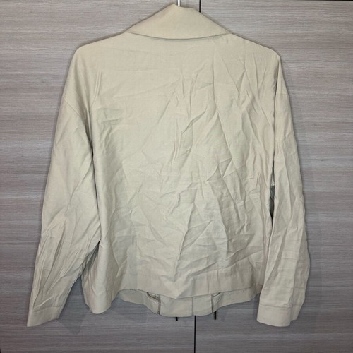 Mango shirt-jacket used, beige, size XL