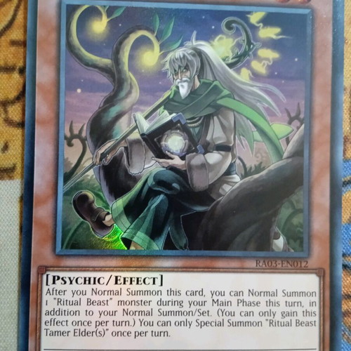 Ritual Beast Tamer Elder Yu-Gi-Oh! card -  0,50 - Vendora.cy