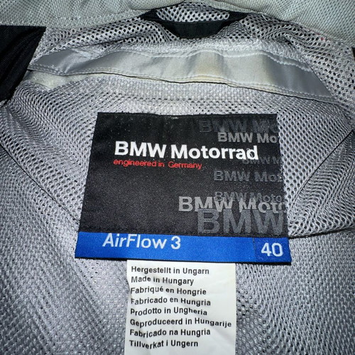 BMW Motorrad AirFlow 3 motorcycle jacket like new, size 40