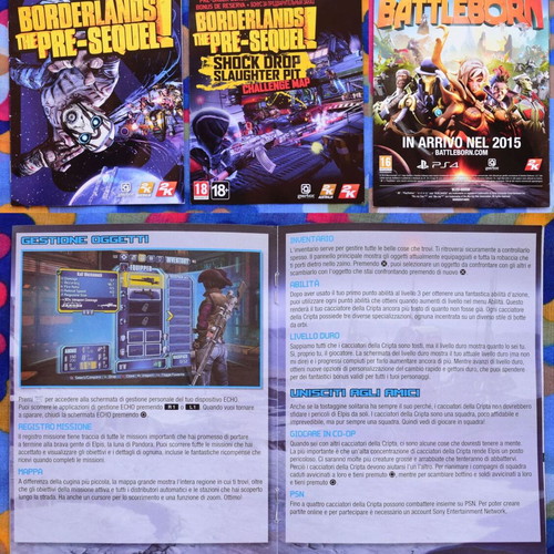Borderlands: The Pre-Sequel! PS3 game like new