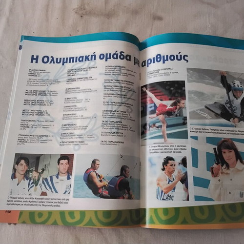 Olympic Games 2004 Tribute new, Ethnospor collectible
