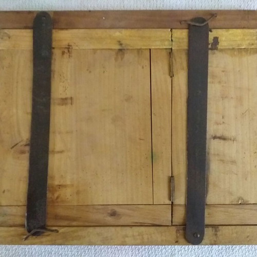 Zeiss Ikon 37mm filter and wooden photographic plate frame used