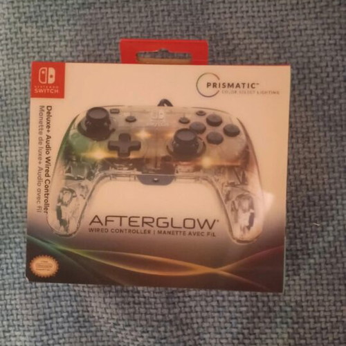 Nintendo Switch console with controller, Mario Kart Deluxe 8 code