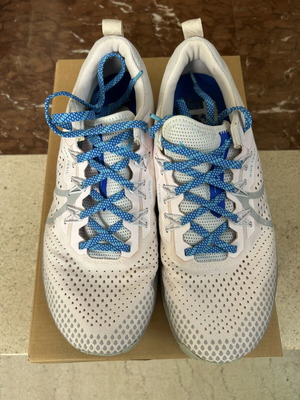 Nike React Pegasus Trail 4 sneakers like new, size 42, white and blue