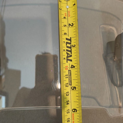 Motorcycle Windshield Extension used, adjustable height