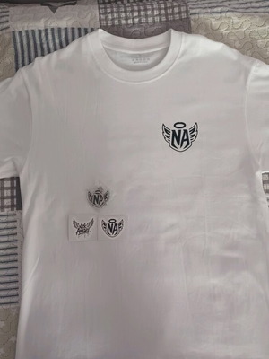 NA white T-shirt unisex, like new, size L
