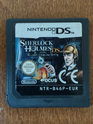 Sherlock Holmes DS Mystery Of Osborne House Nintendo DS game cartridge used
