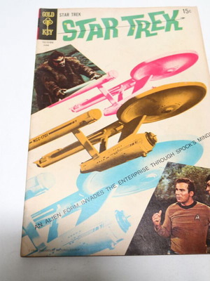 Star Trek Gold Key Peril Of Planet Quick Change Μέρος 1 κόμικ μεταχειρισμένο, σπάνιο vintage