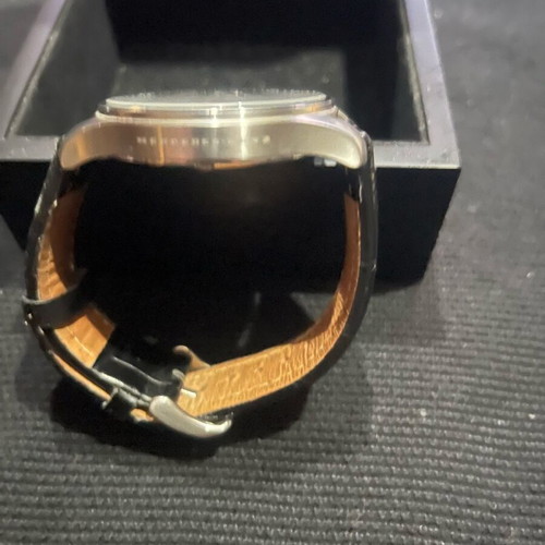Mercedes Original piloten watch like new, black men's