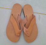 leather sandal