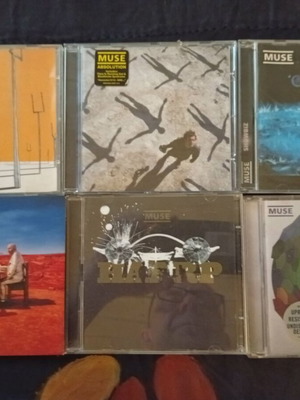Muse συλλογή CD μεταχειρισμένη, 6 άλμπουμ συμπεριλαμβανομένου Haarp live