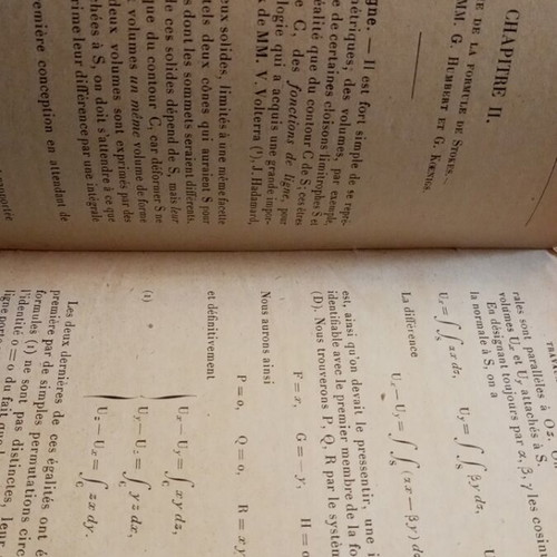 Geometrie et Analyse des Integrales doubles used book by A. Buhl