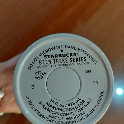 Starbuck's Been There stainless steel cup from Japan, 473ml