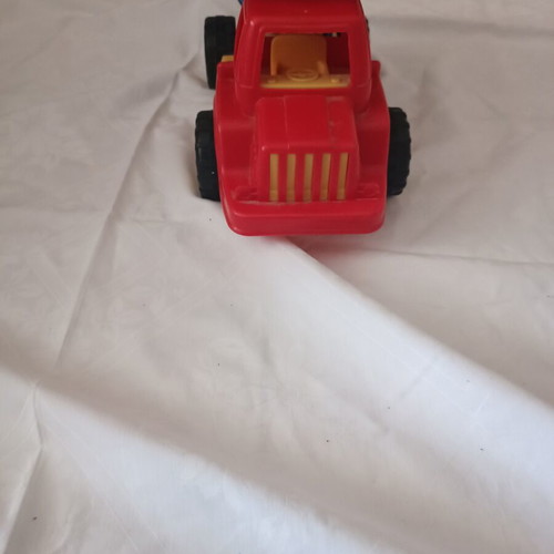 Plastic colorful large toy truck like new