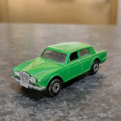 Matchbox Rolls Royce collectible car used, made in Bulgaria