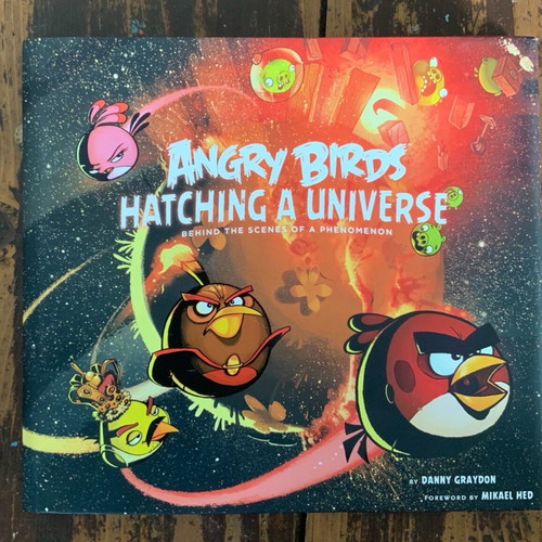 Angry Birds Hatching a Universe art book like new