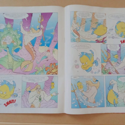Magazine "The Little Mermaid" Issue 4 used, 1999 Disney