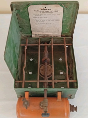 British Army Mk1 No. 2 Campaign Stove 1942 used, WWII collectible