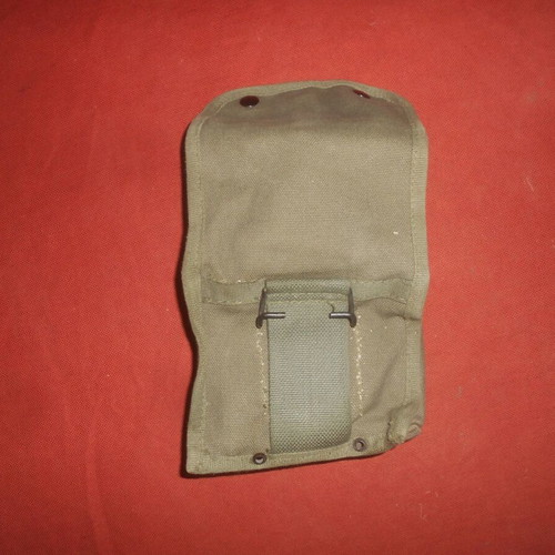 Greek Army M-71 First Aid Pouch canvas green new