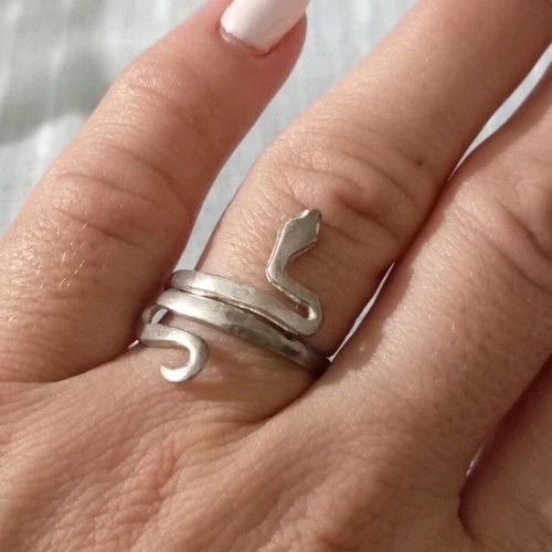 Silver ring 925 like new, size 57