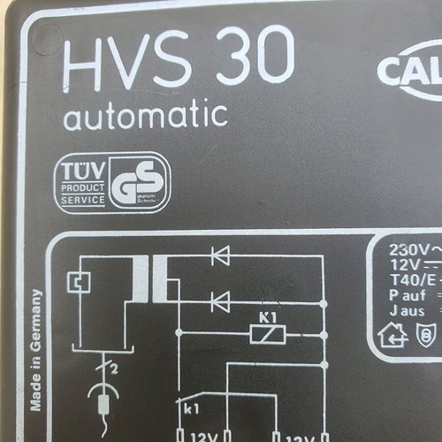 HVS 30 12V charger for caravan